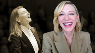 Cate Blanchett interviews for 'Tàr.'