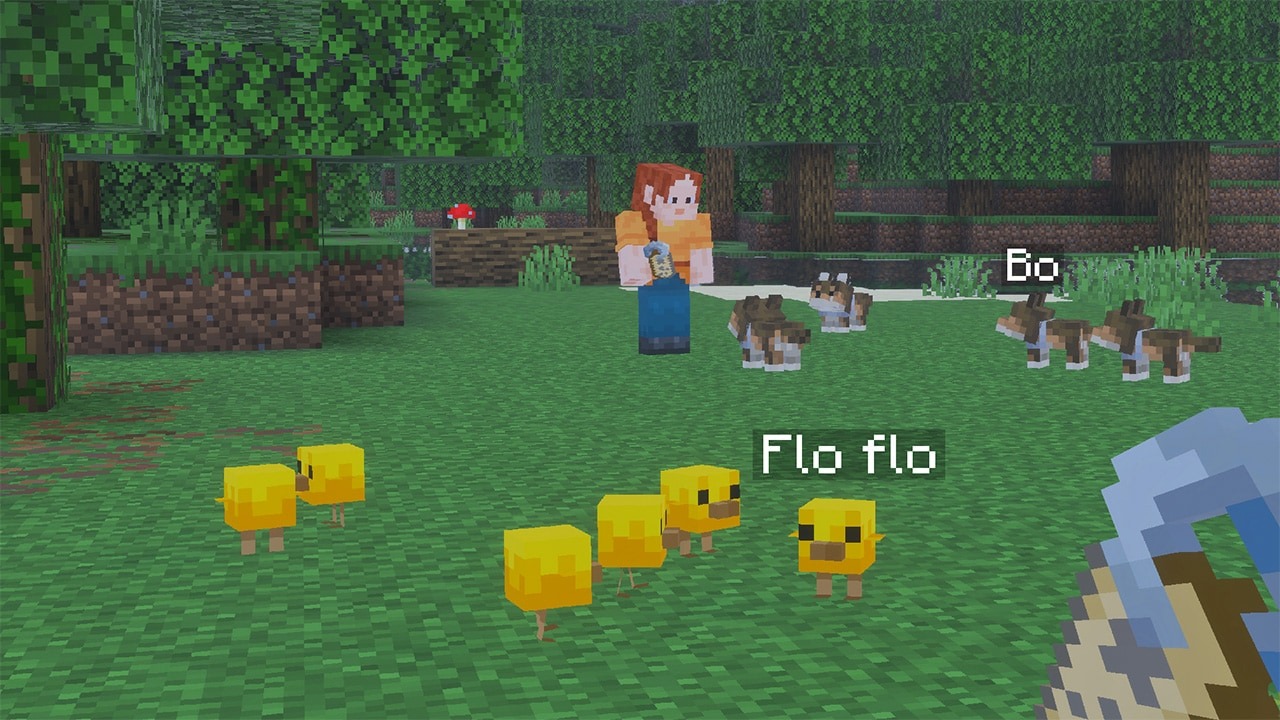 Screenshot of Minecraft's Spring 2026 game drop.