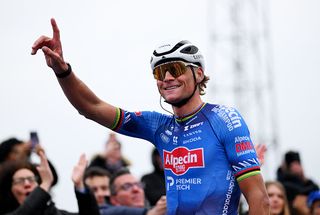 'This wasn't on my list yet' - Mathieu van der Poel lives up to favourite status with stunning solo victory in Omloop Het Nieuwsblad