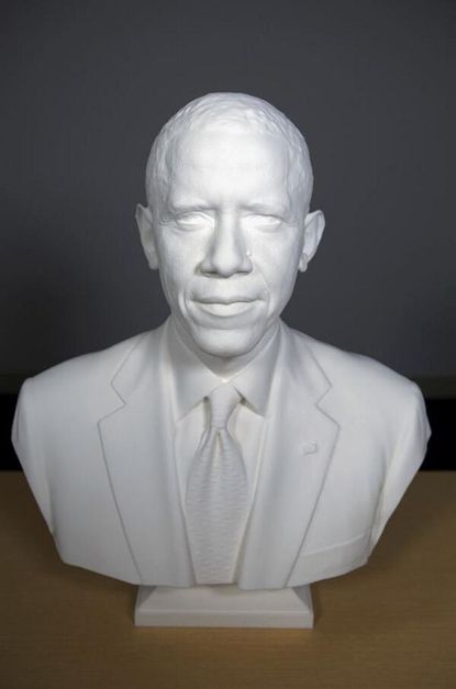 Smithsonian uses 3D printing to create Obama bust, life mask