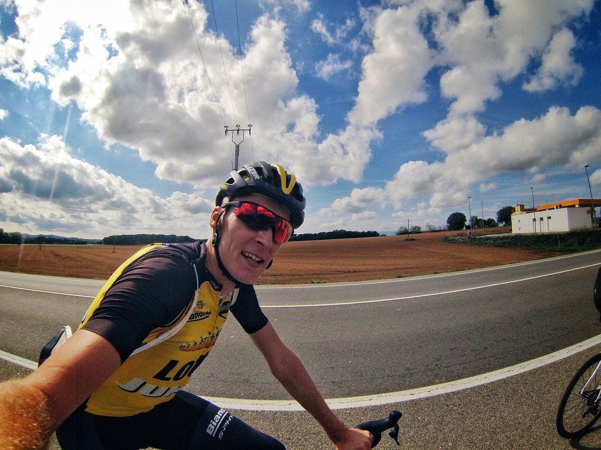 Robert Gesink happy to be back on the road
