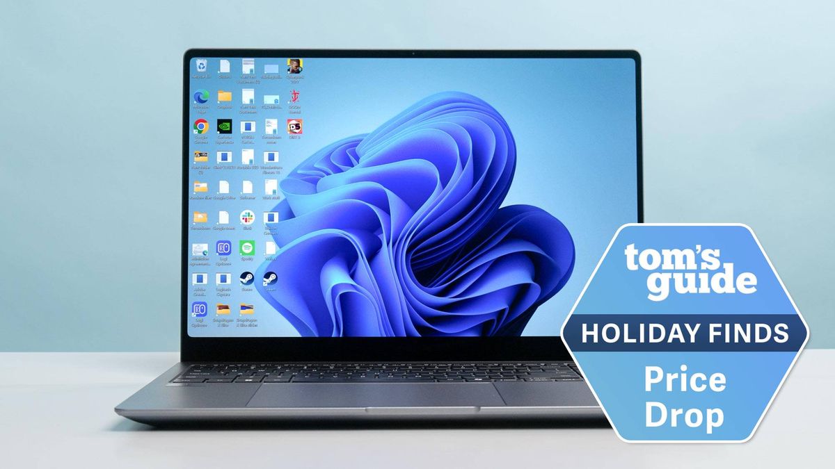 Samsung Galaxy Book 4 Ultra with Tom&#039;s Guide Holiday Finds badge