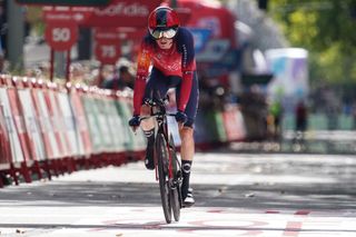 Team Ineos British rider Geraint Thomas competes in the stage 10 of the 2023 La Vuelta cycling tour of Spain a 258 km individual time trial in Valladolid on September 5 2023 Photo by CESAR MANSO AFP Photo by CESAR MANSOAFP via Getty Images