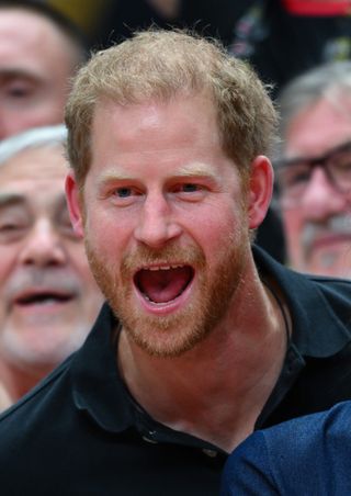 Prince Harry at the Invictus Games 2023
