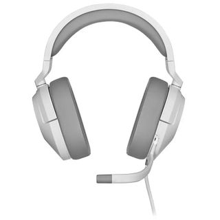The CORSAIR HS55 STEREO on a while background.