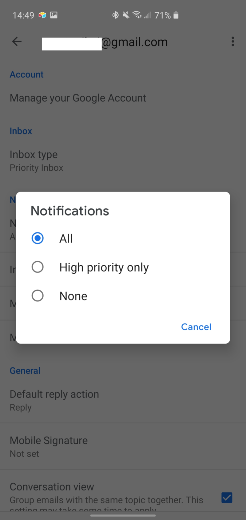 Not receiving Gmail notifications on Samsung One UI 2 (Android 10 ...