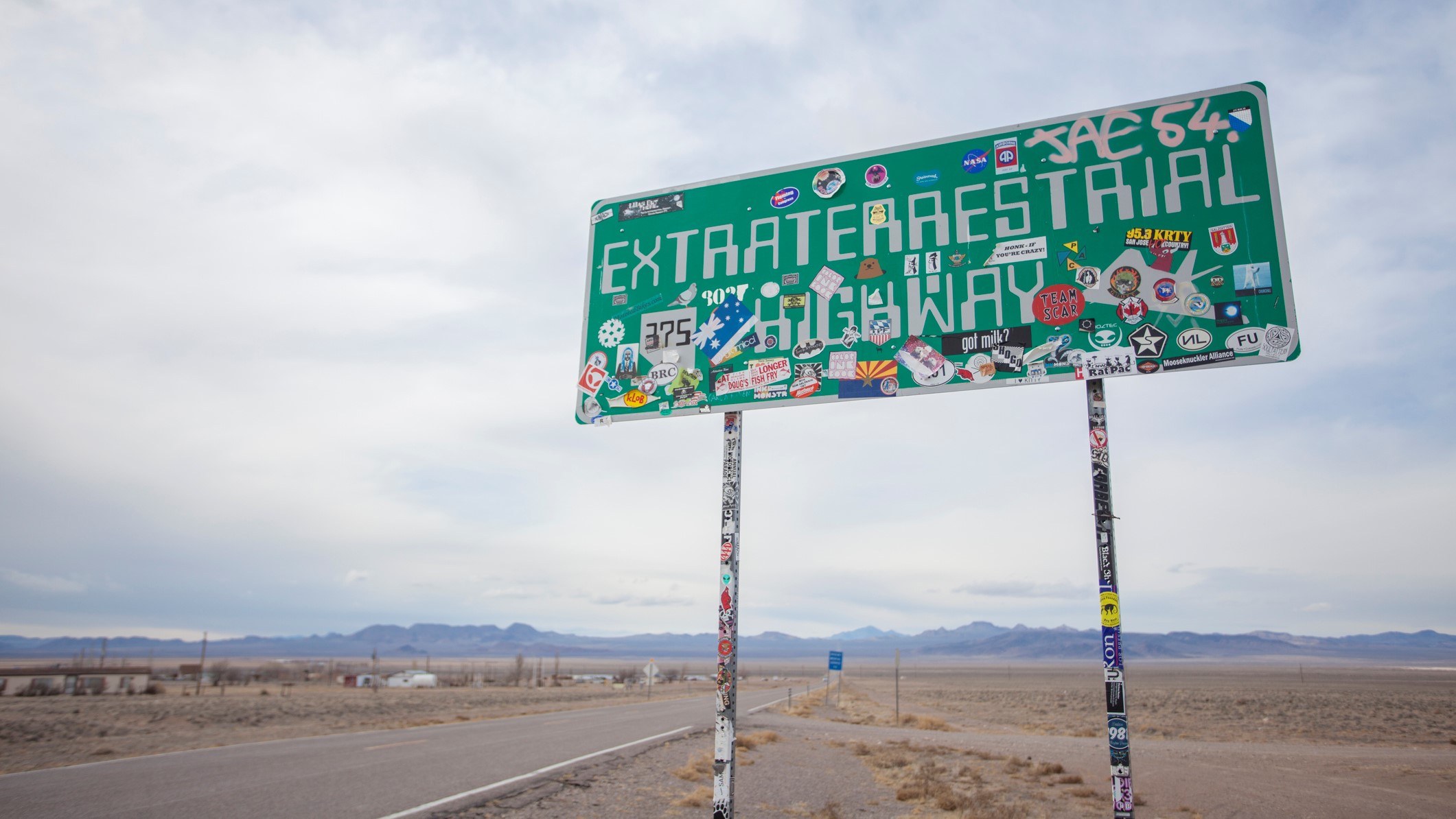 Section 51 is located near State Highway 375. The Extraterrestrial Highway is a popular route for UFO enthusiasts and travel enthusiasts alike.
