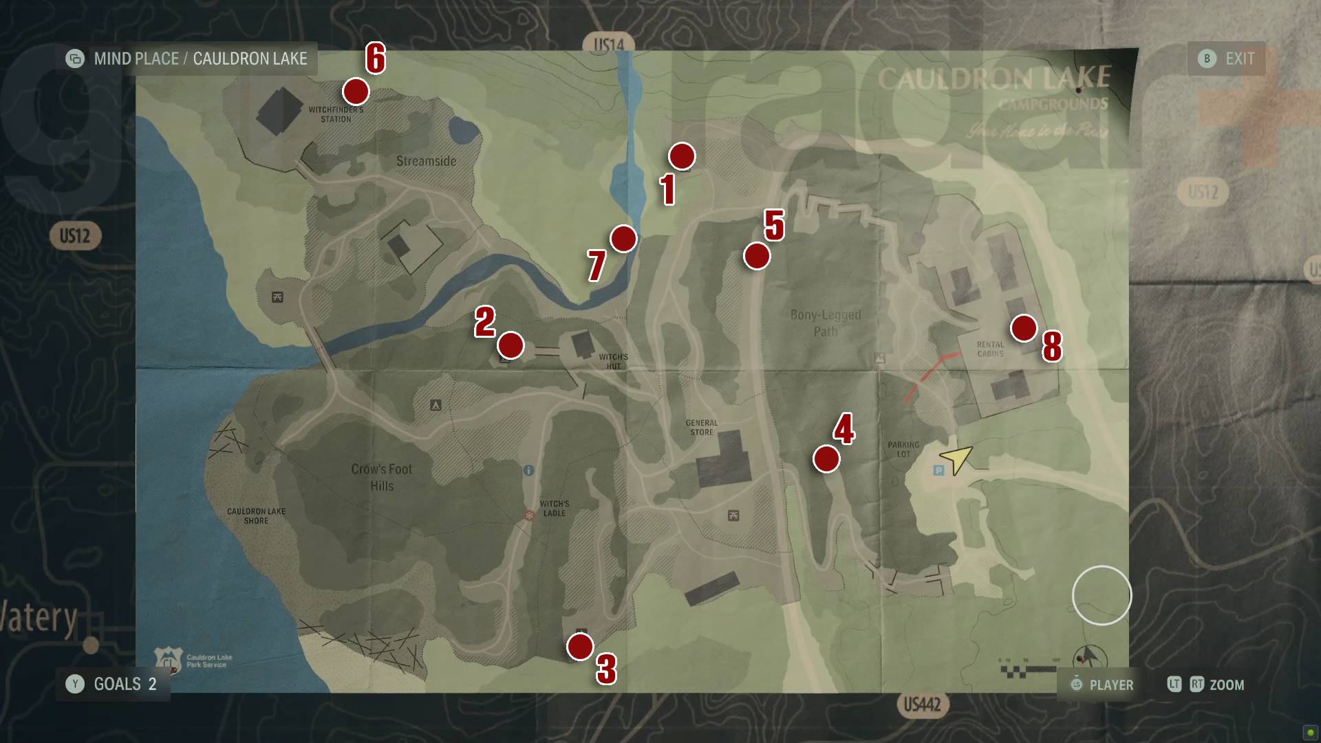 Alan Wake 2 lunch box locations | GamesRadar+