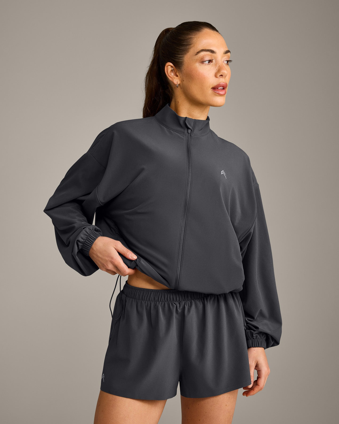 Airmove&amp;trade; Jacket With Bonding With Reflective Logo | Coal