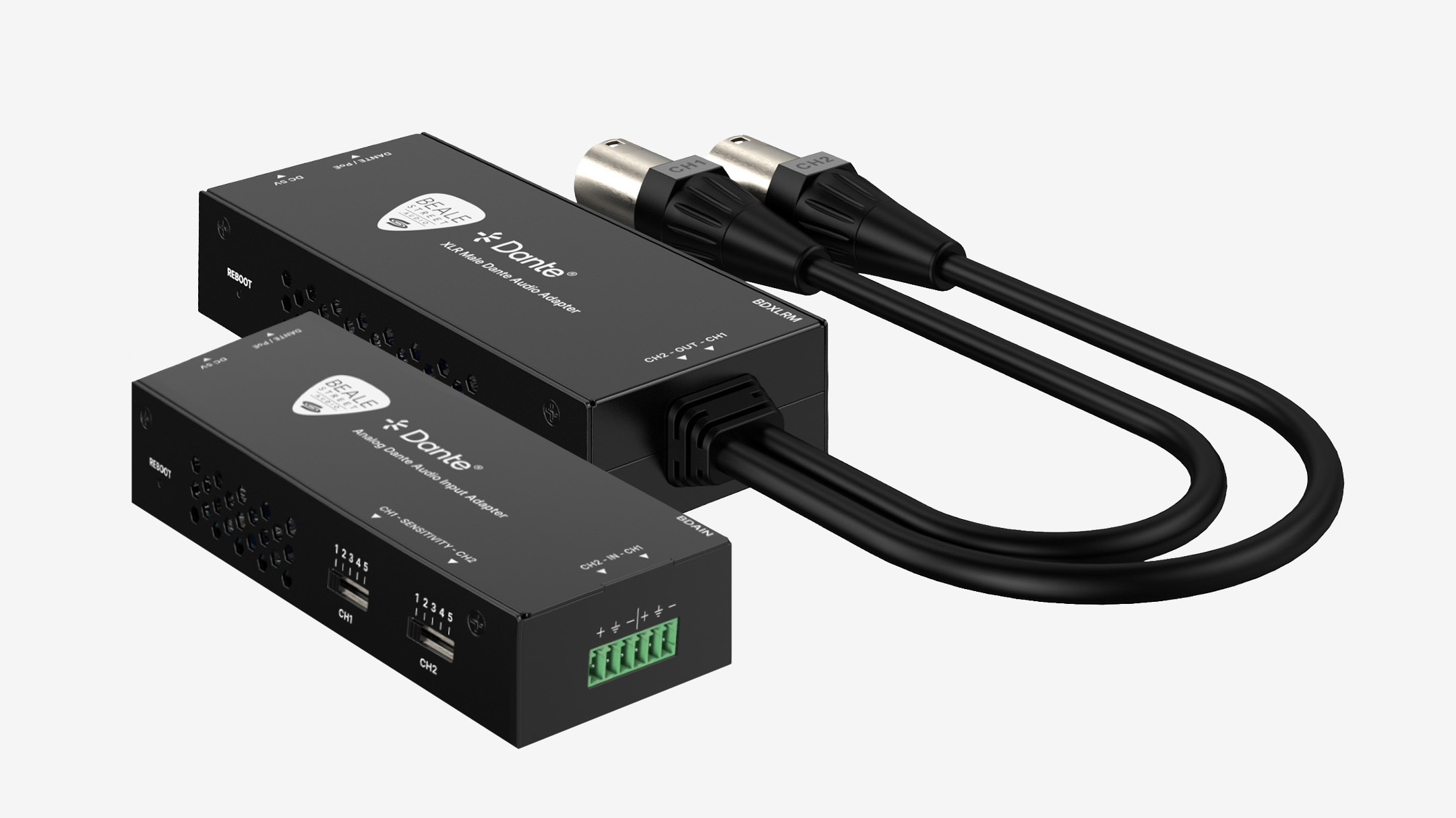 The new Vanco Dante adaptors. 