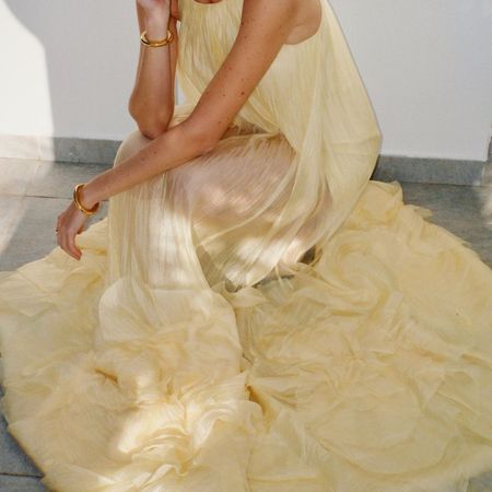 @juliesfi wearing one of the best boho dresses for summer 2026