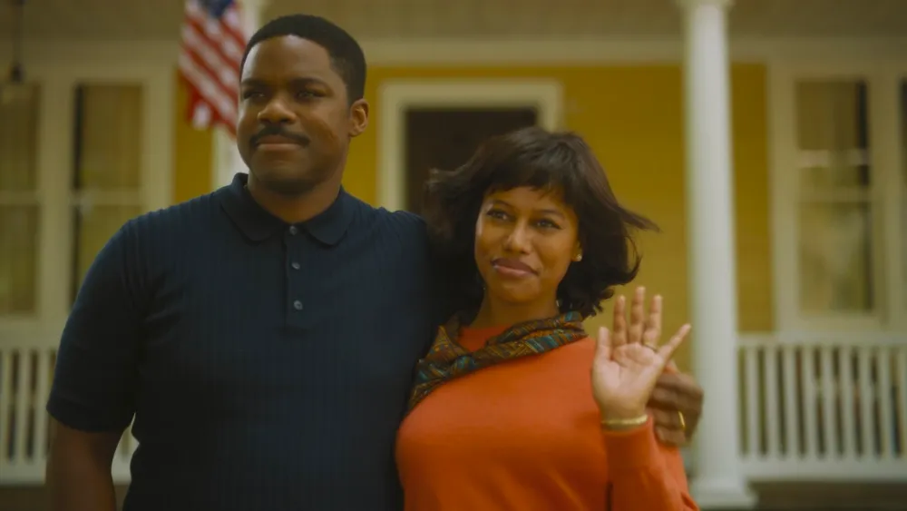 Taylour Paige and Jovan Adepo in Welcome to Derry