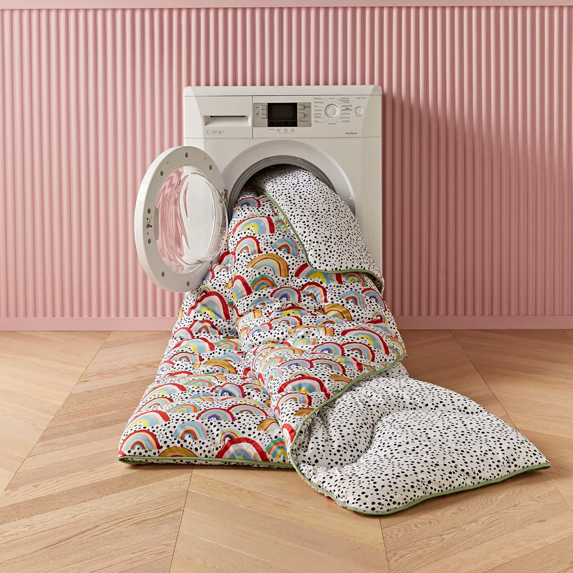 Night Lark coverless duvet in washing machine
