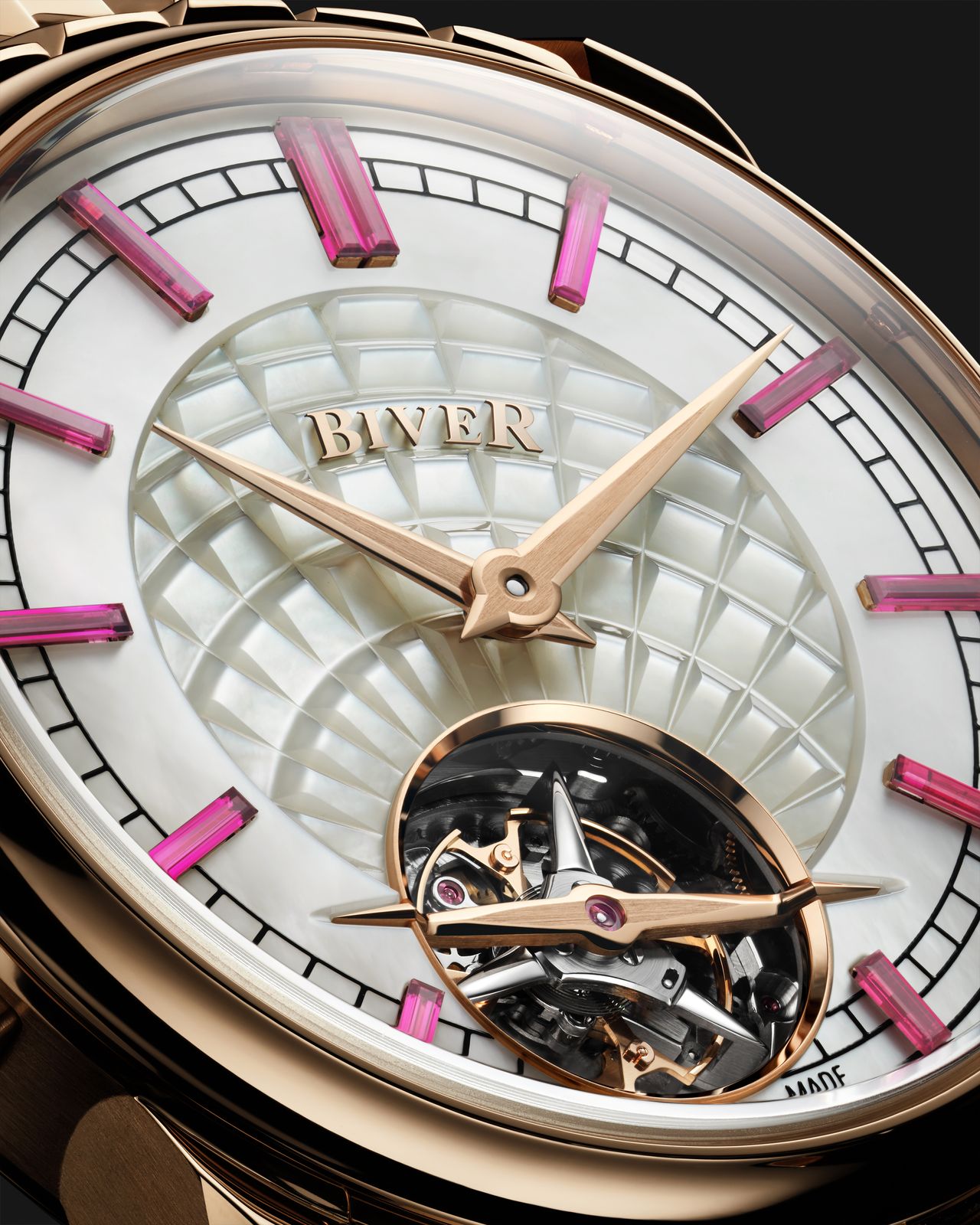Biver Carillon Tourbillon Desert Rose