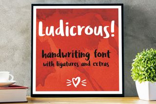 Best free handwriting fonts: Ludicrous