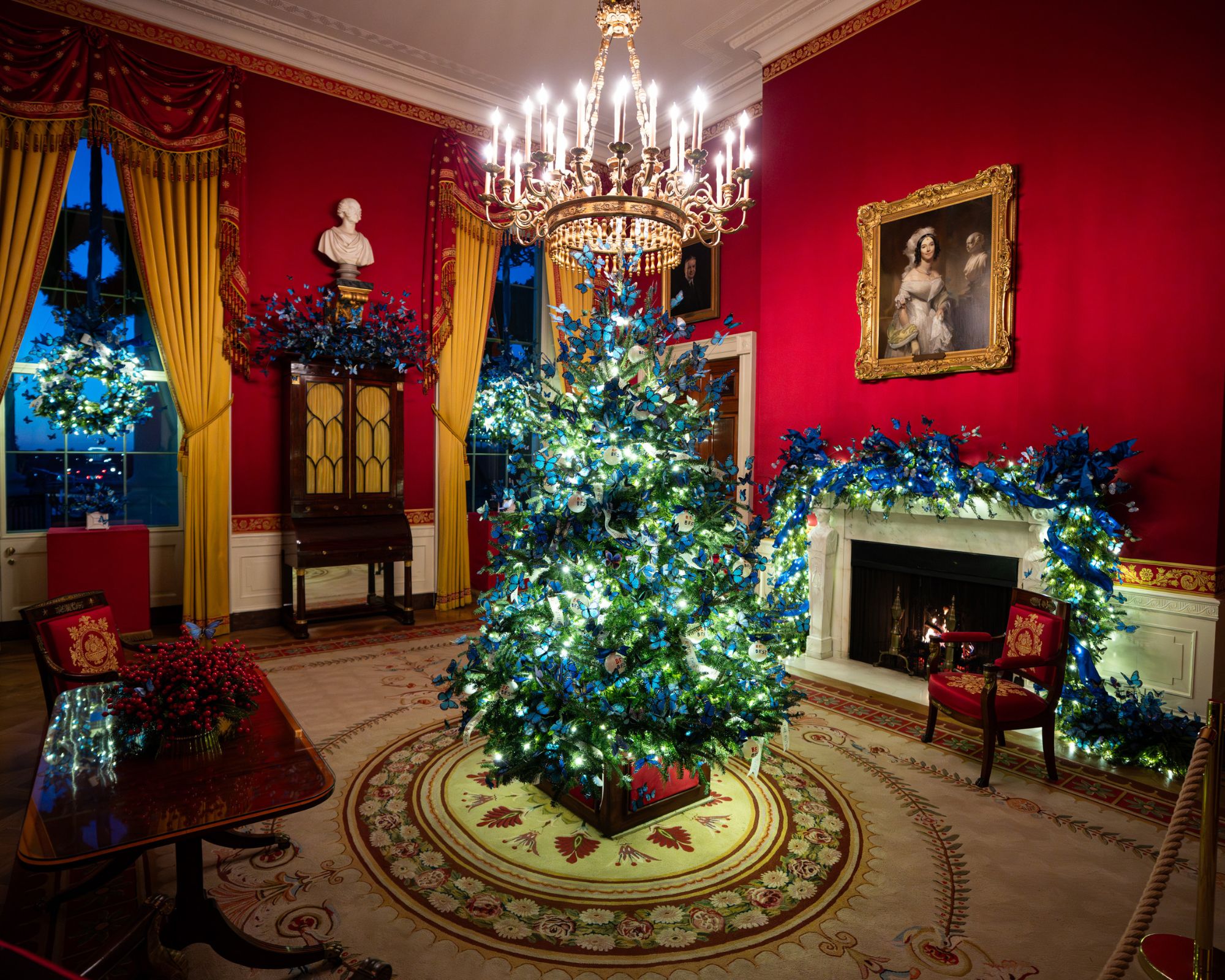 White House Christmas decorations