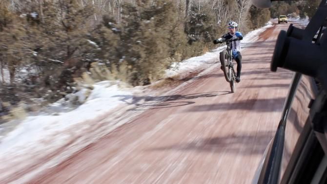 Macky Franklin works his manual