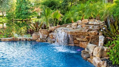 pool waterfall ideas