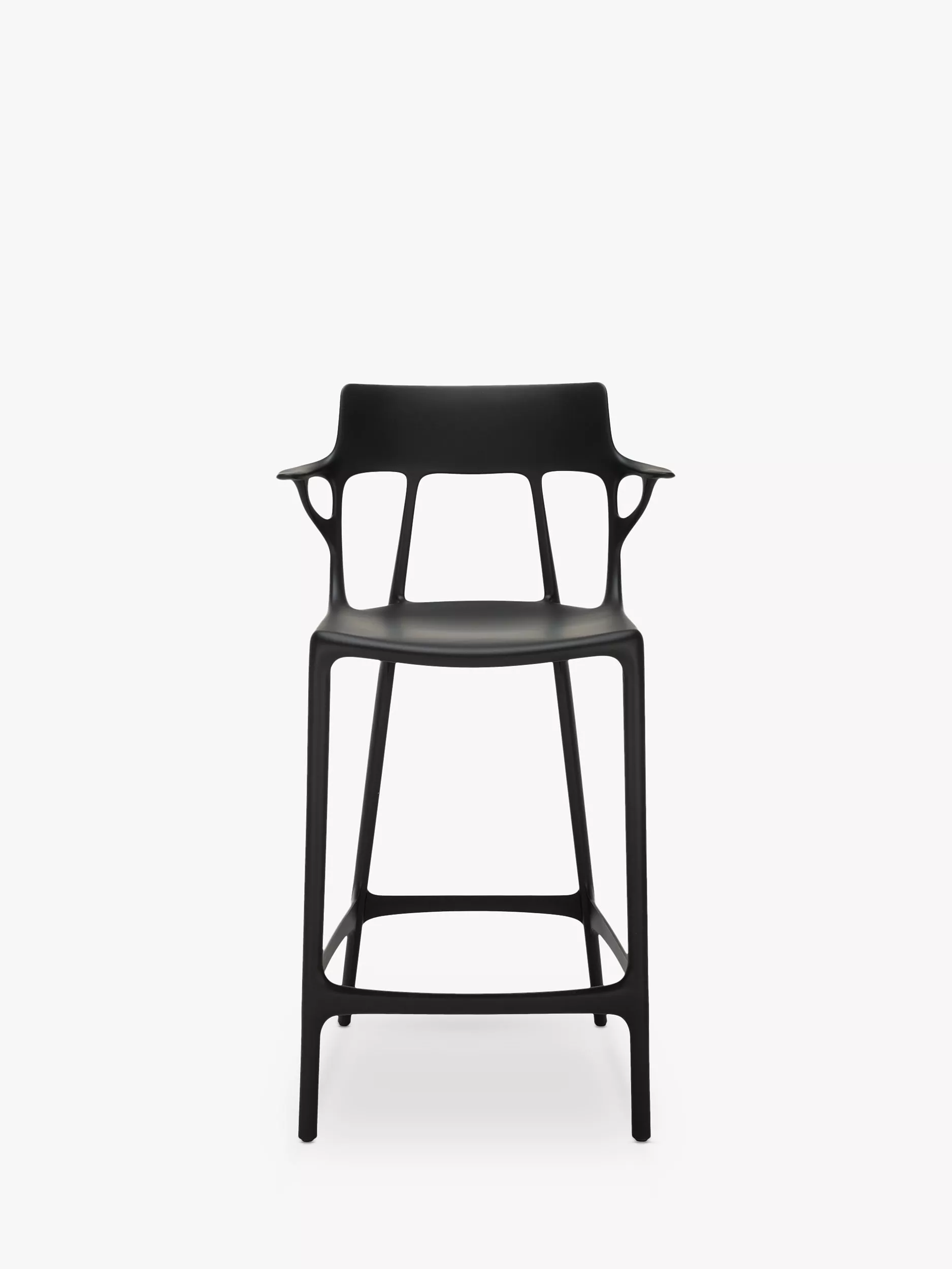 Kartell A. I. Philippe Starck Bar Chair, Black