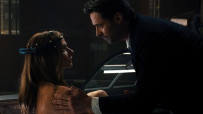 Hugh Jackman and Rebecca Ferguson in Reminiscence