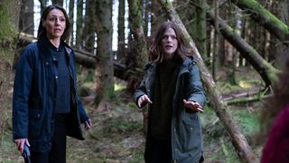 DCI Amy Silva played by Suranne Jones and DI Kirsten Longacre played by Rose Leslie in Vigil Season 2
