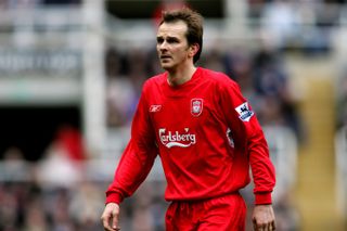 Didi Hamann playing for Liverpool in 2006