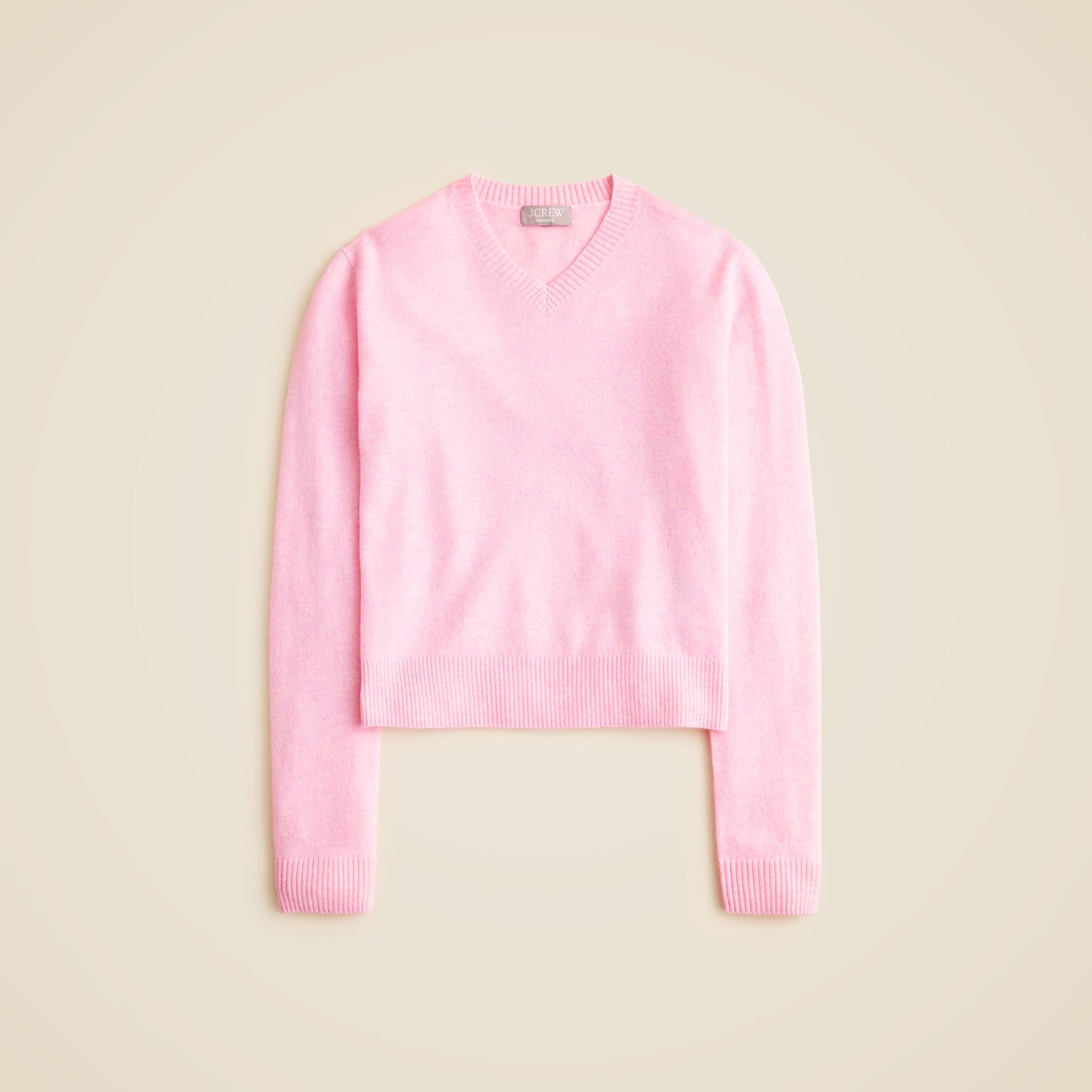 Cashmere High V-Neck Sweater