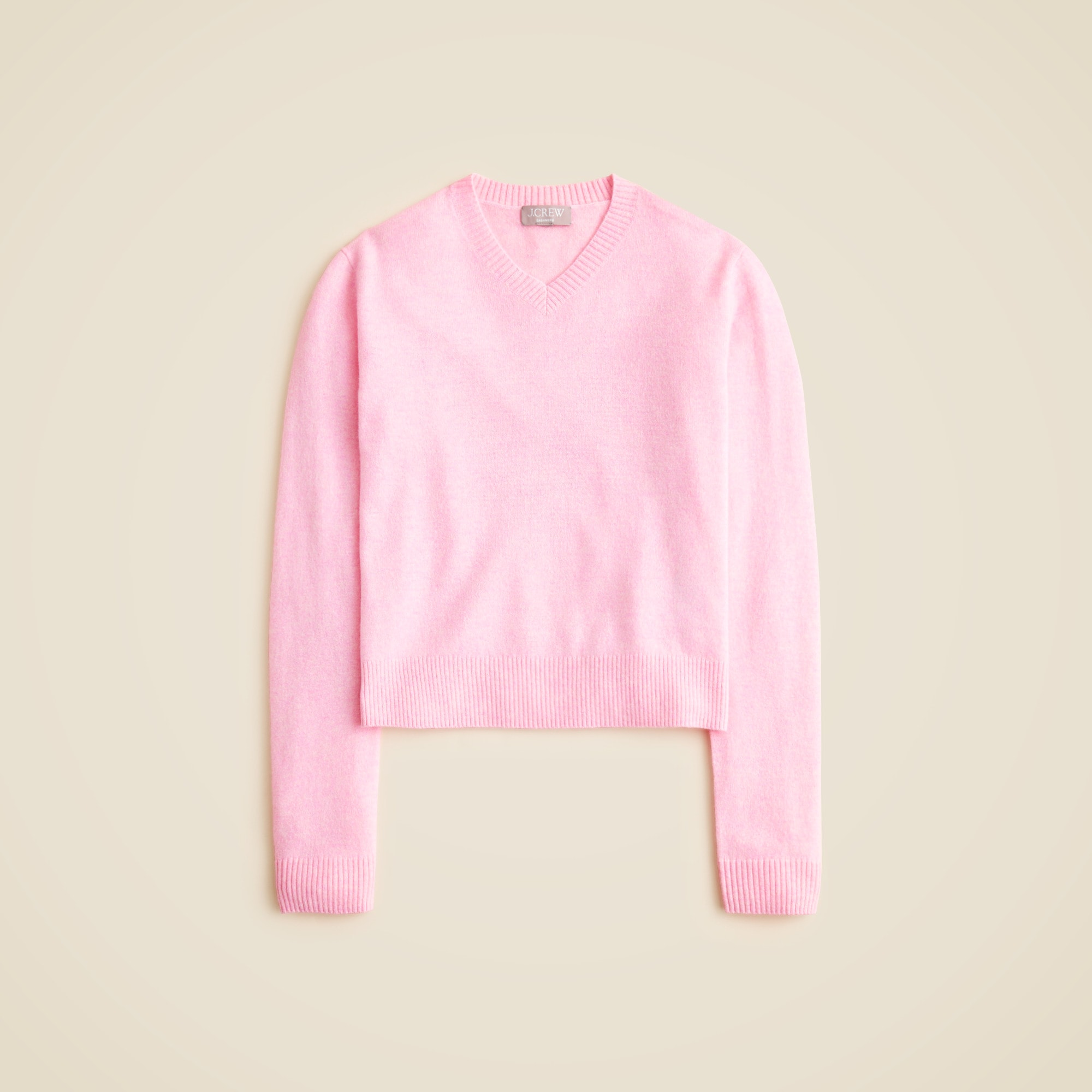 Cashmere High V-Neck Sweater