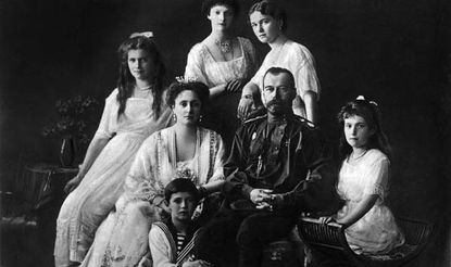 Tsar Nicholas II and his family.