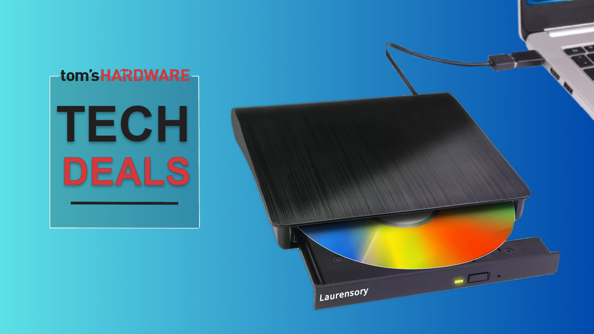 Laurensory External Disc Drive on sale at Woot