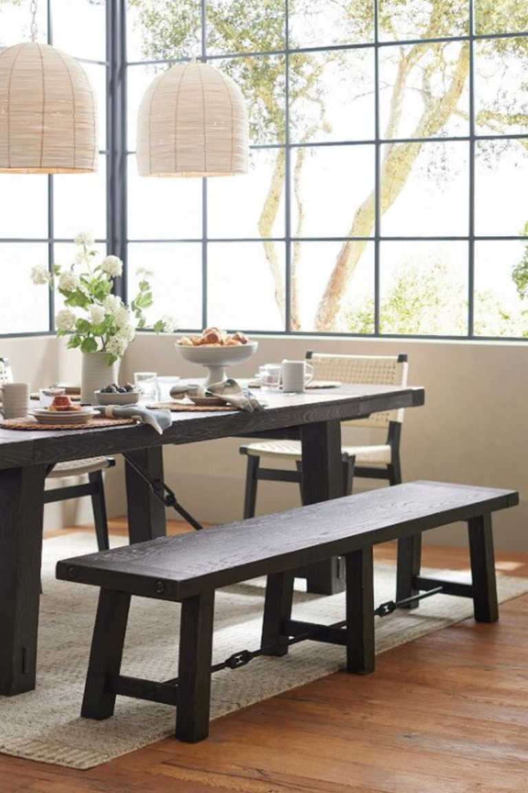 Pottery Barn, Benchwright Extending Dining Table