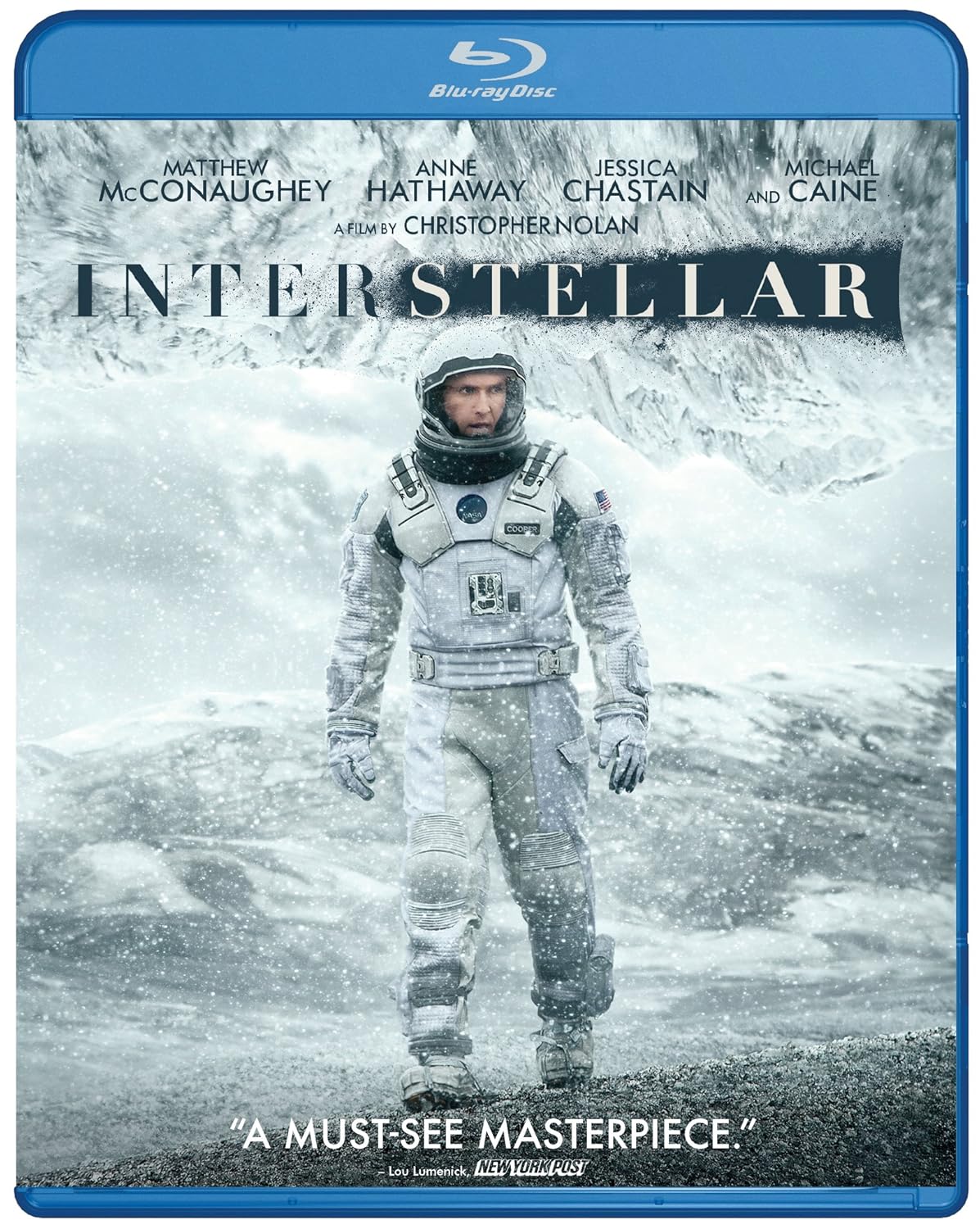 Interstellar blu-ray cover 