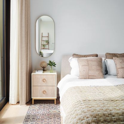 Feng shui experts reveal where to put a mirror in a bedroom | Ideal Home