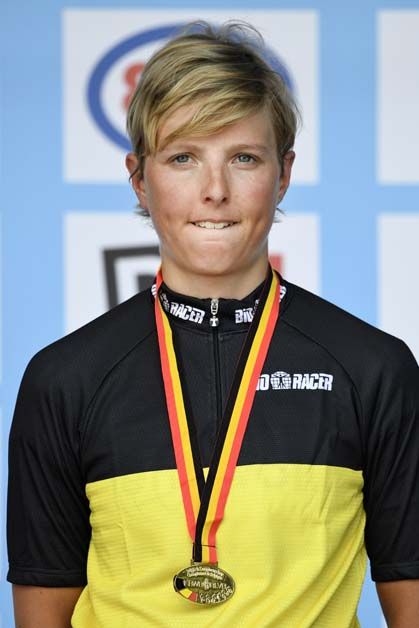 Kaat Hannes the new Belgian road race champion