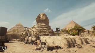 Sphynx of Giza in Indiana Jones and the Great Circle