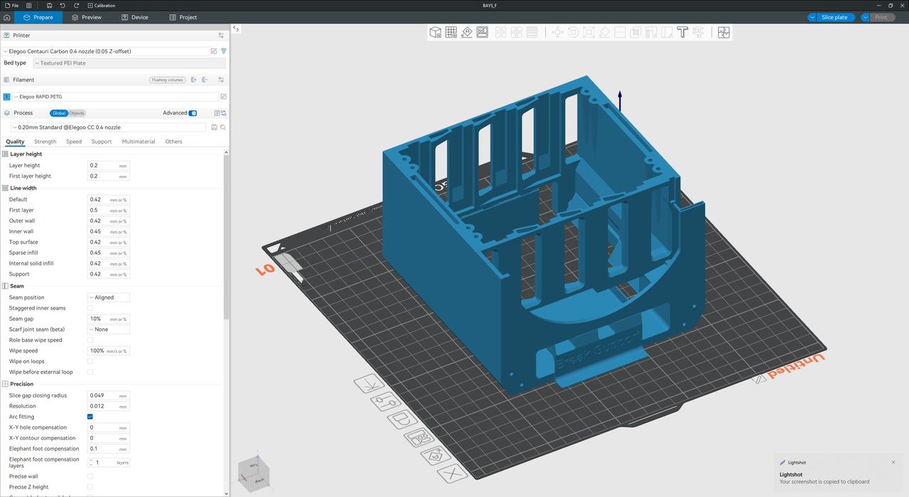 3D Printed Server