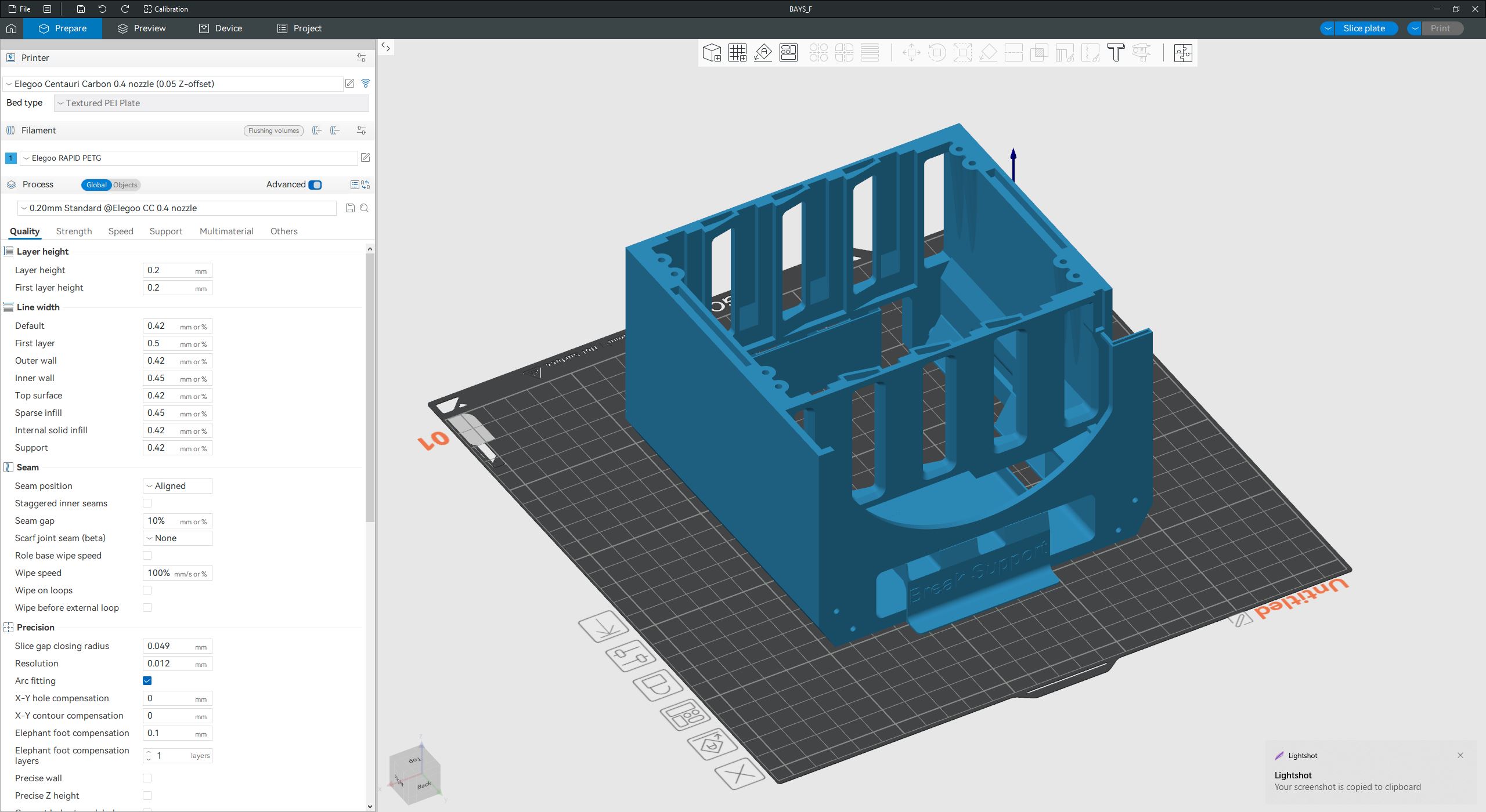 3D Printed Server