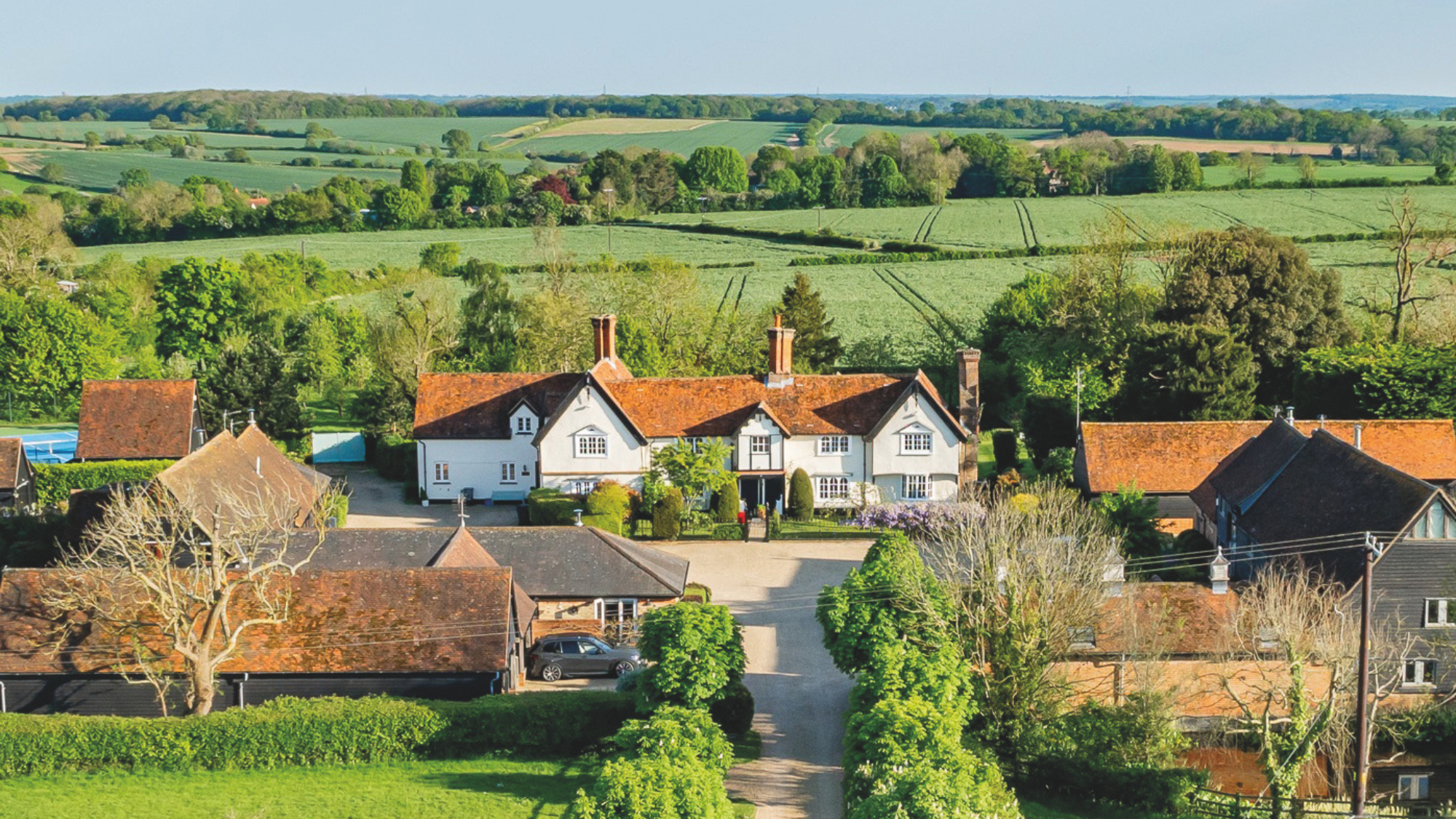 Hertfordshire, New Hall Farmhouse, Wareside