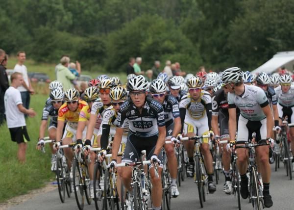 Saxo Bank was present at the front of the peloton