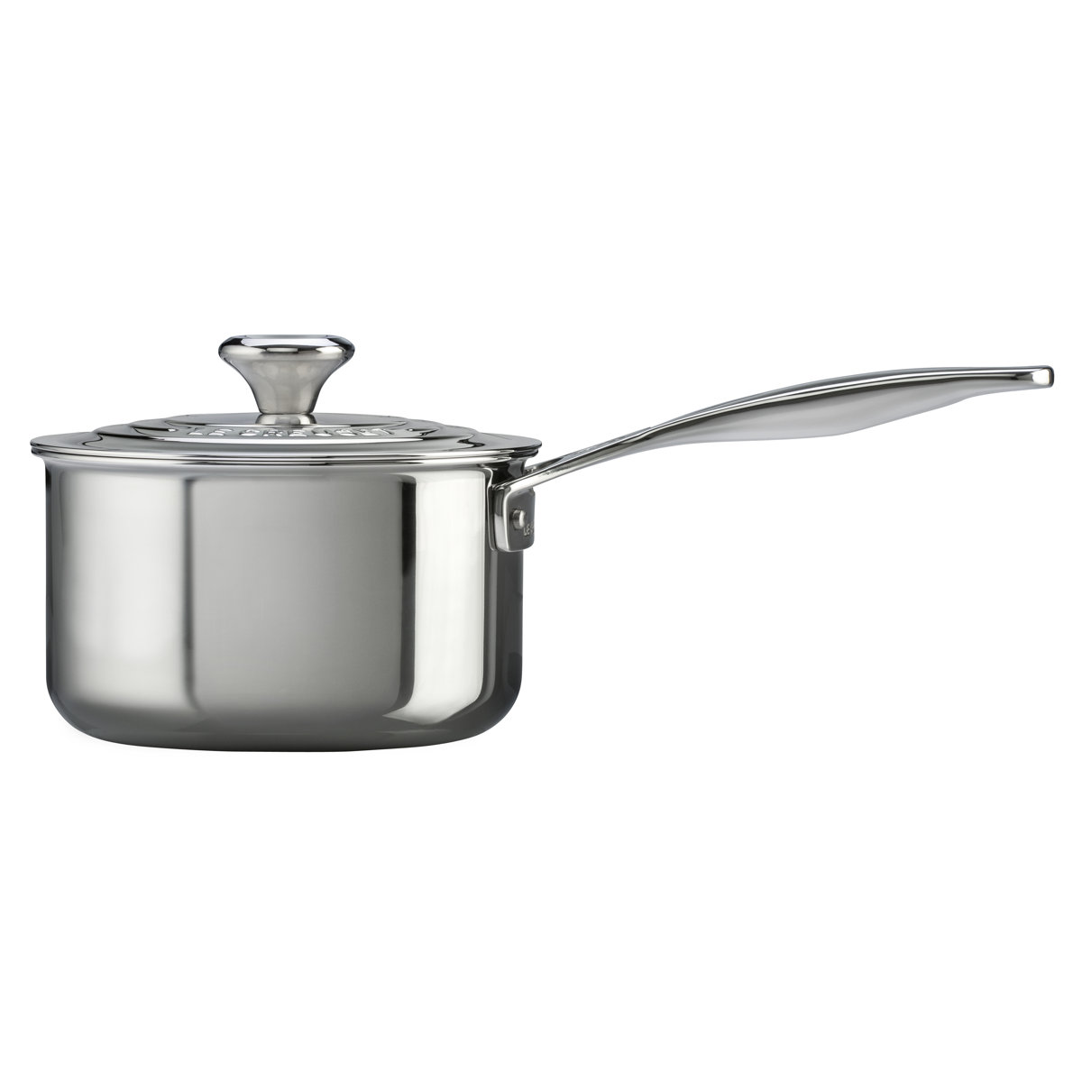 Le Creuset Stainless Steel Saucepan With Lid &amp;amp; Reviews | Wayfair