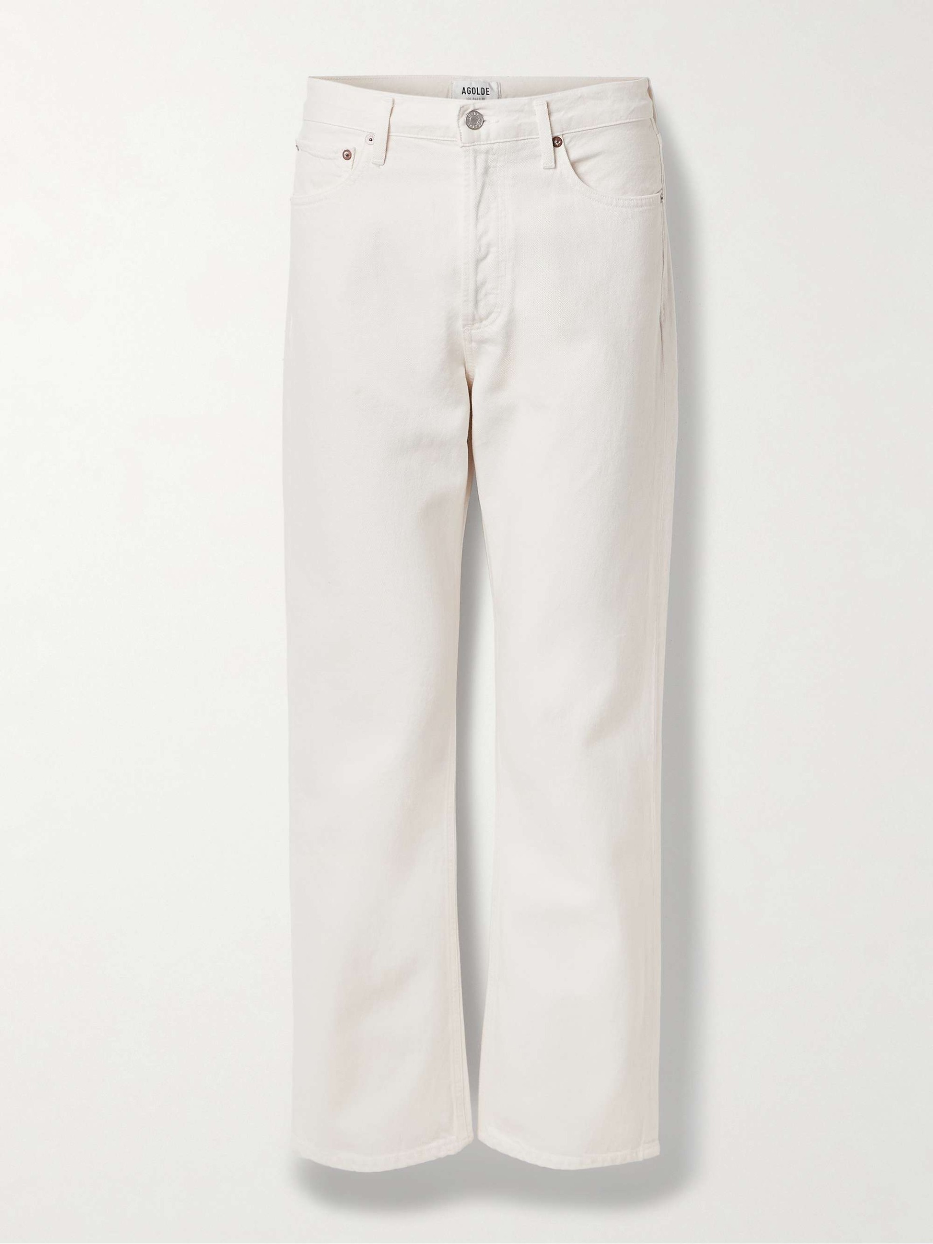 90's Regenerative Mid-Rise Straight-Leg Jeans