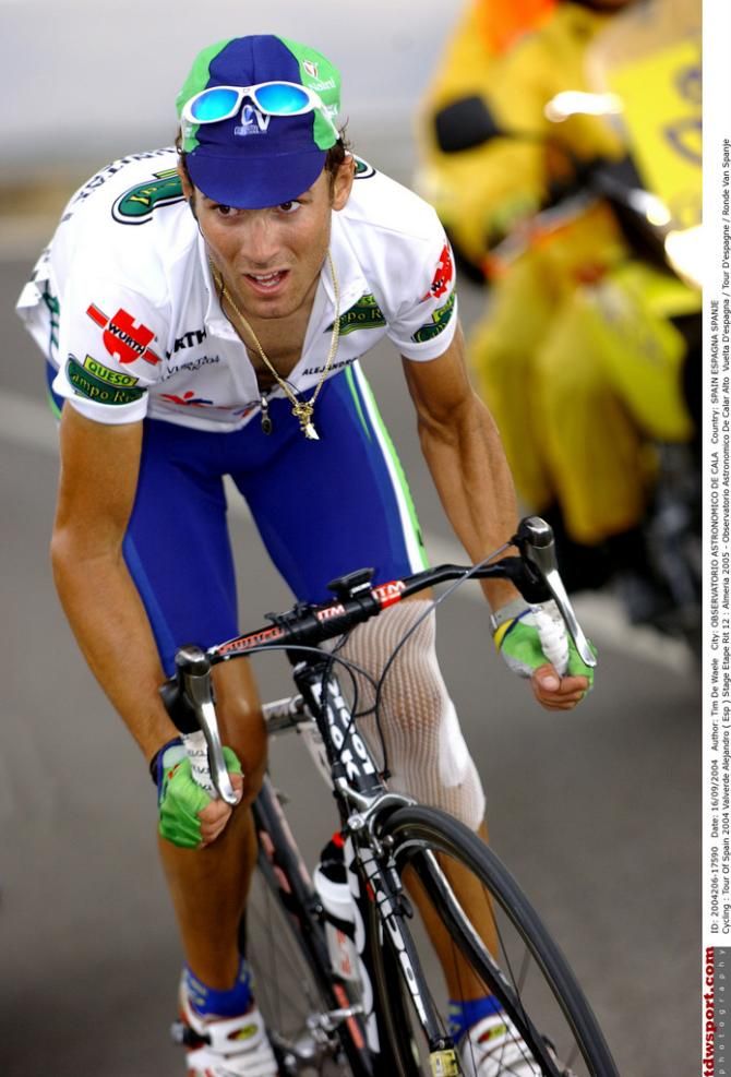 A young Alejandro Valverde in 2004