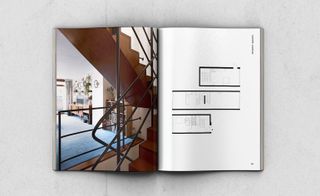 Book Design for the Barbican Estate including architectural plans