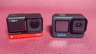 Insta360 One RS compared to GoPro