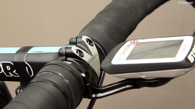 The alloy PRO handlebars are double wrapped plus there's a layer of gel up top and under the brake hoods