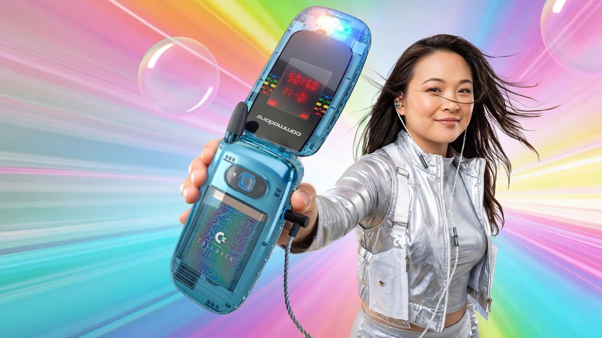 ‘A speed bump for your mind’: Commodore’s retro-inspired flip phone could be the perfect way to break your smartphone addiction