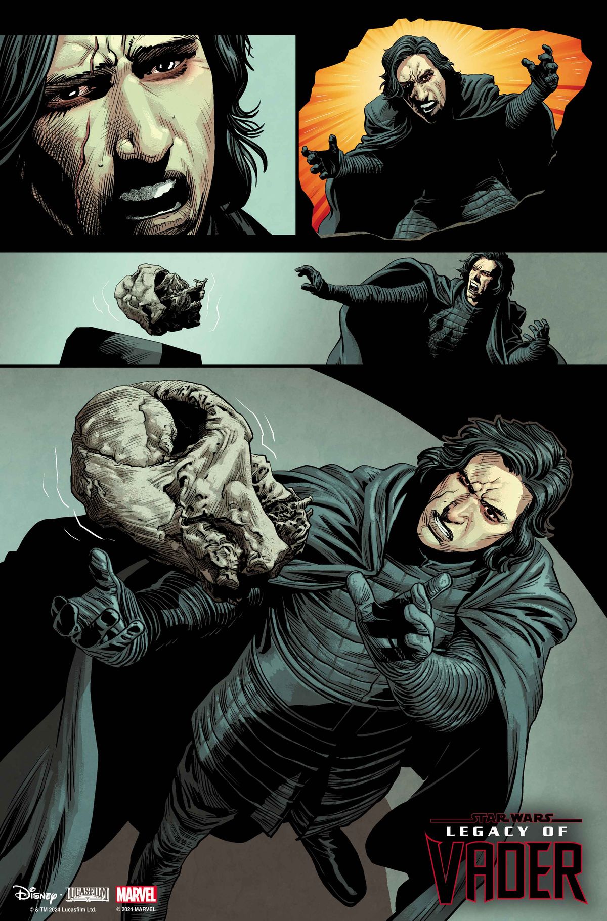 Art from STAR WARS: THE LEGACY OF VADER #1