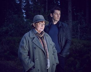 TV tonight BRENDA BLETHYN as DCI Vera Stanhope and KENNY DOUGHTY as DS Aiden Healy.