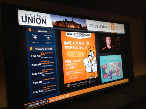 OSU Student Union Goes Digital