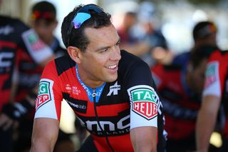 Richie Porte was smiling pre-race